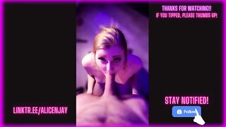 alicenjay - [Video] Streamed content blonde spanks broadcast