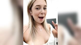 CherryAuroraa - [Stripchat Record] blondes-young dildo-or-vibrator twerk big-tits-white