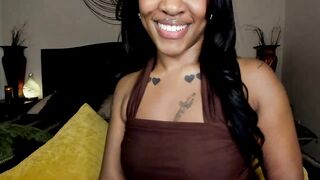 nicolesolace - [Strip Video] topless-ebony yoga-young luxurious-privates-ebony medium